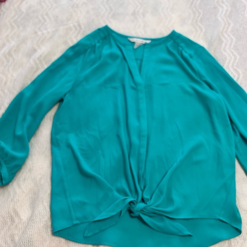 ❤️ ❤️5 For $20❤️ Peter Nygard Aqua Women’s Top❤️
Size 6